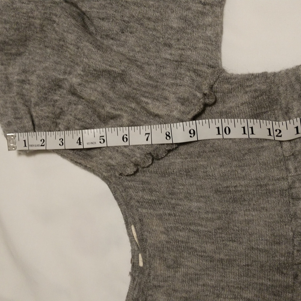 *Host Pick* Moth Anthropologie Soft As Feathers Gray Knit Dress Size Large - Picture 9 of 13